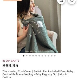 The Nursing Cool Cover | Built-in Fan included!